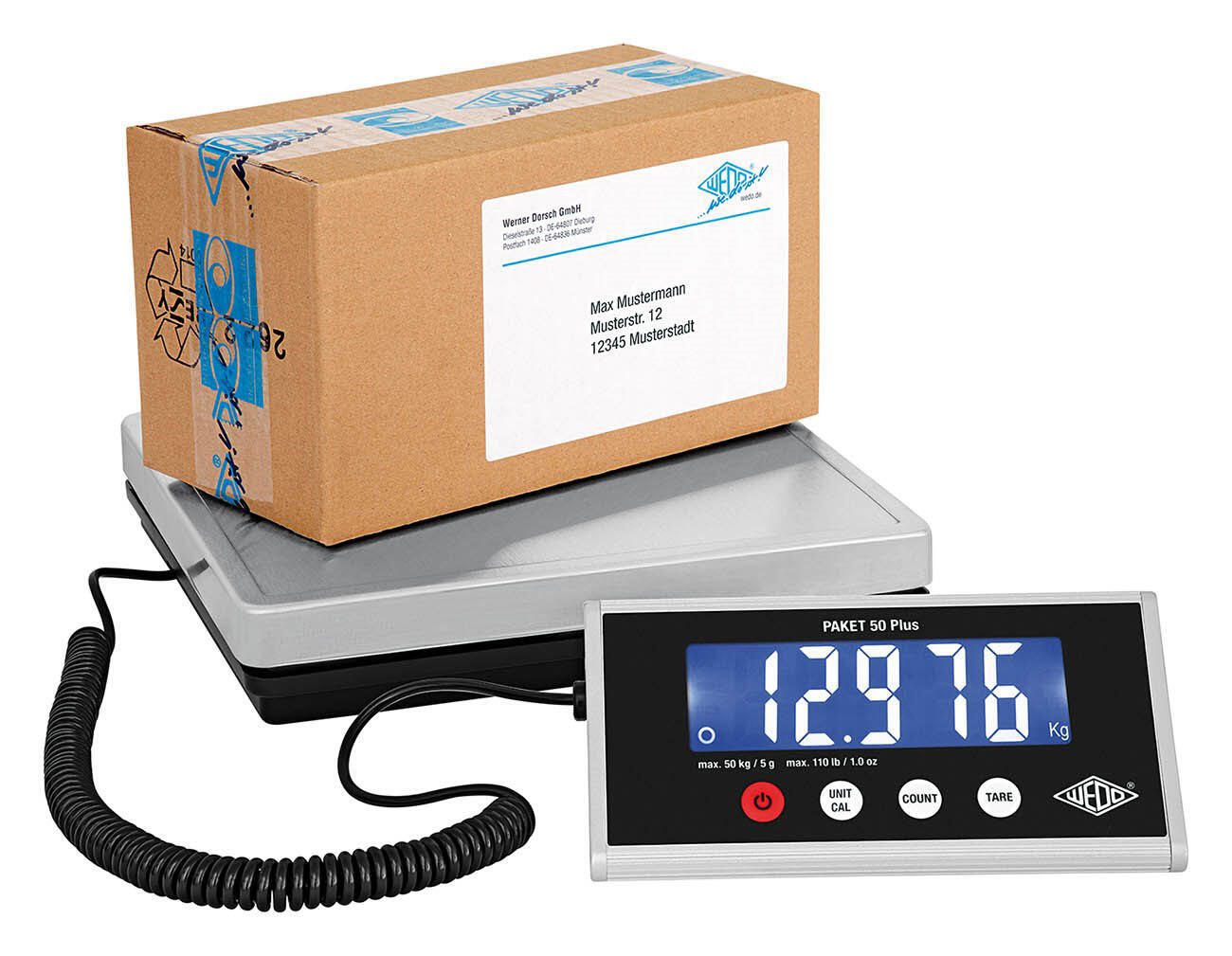 WEDO Balance de colis Paket 50 Plus
