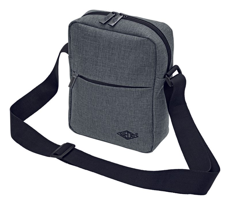 WEDO Sac bandoulière Little Messenger Bag COLLEGE 20,5 x 6,0 x 22,5 cm gris