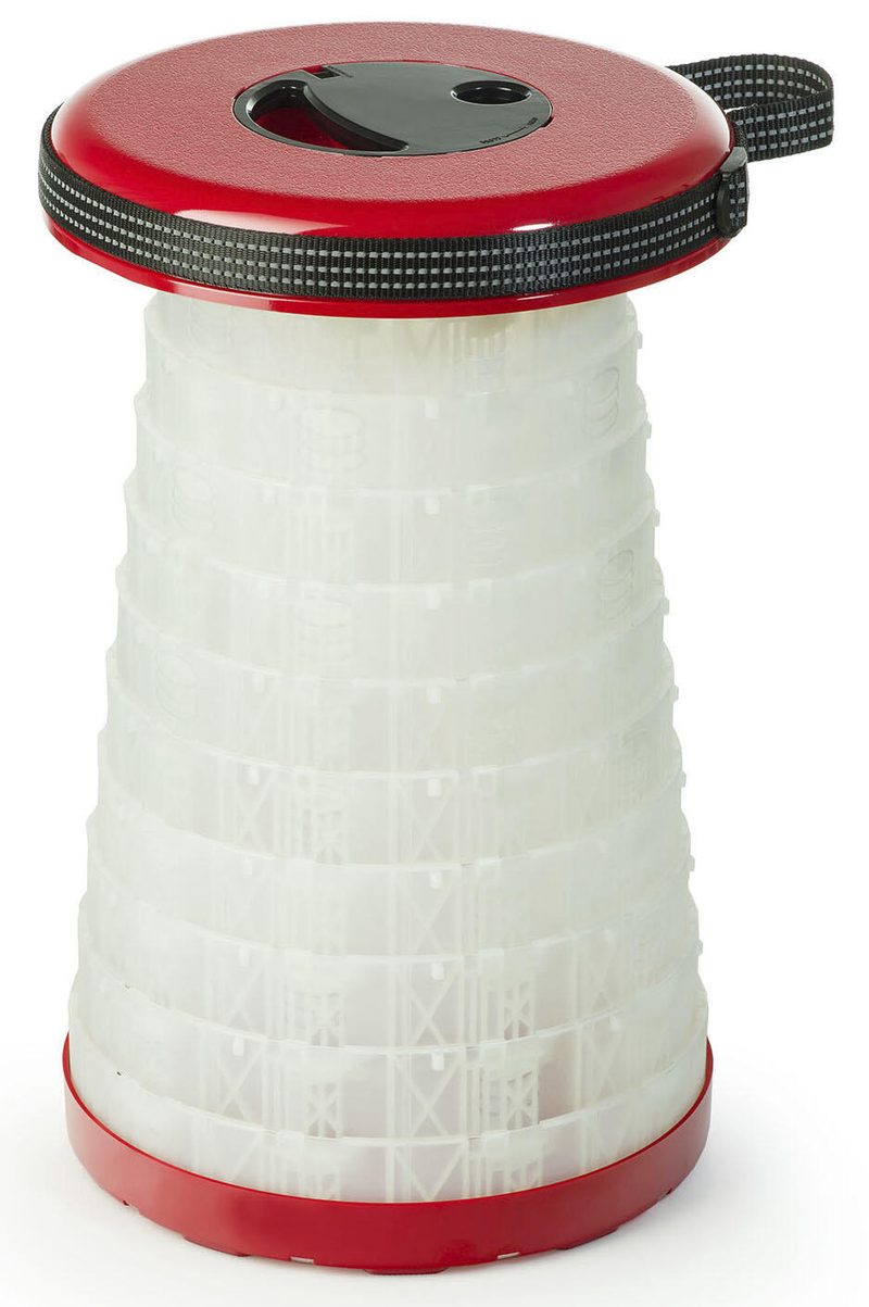 Tabouret télescopique WEDO SITTOGLOW rouge