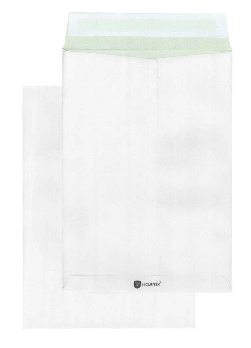 MAILmedia Enveloppes d'expédition DIN B4 blanc 1 boîte = 100 pièces — lot de 100 pièces