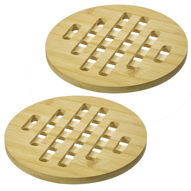 WESTMARK Tapas + Friends Sous-verres 20 cm brun clair 1 lot = 2 pièces — lot de 2 pièces