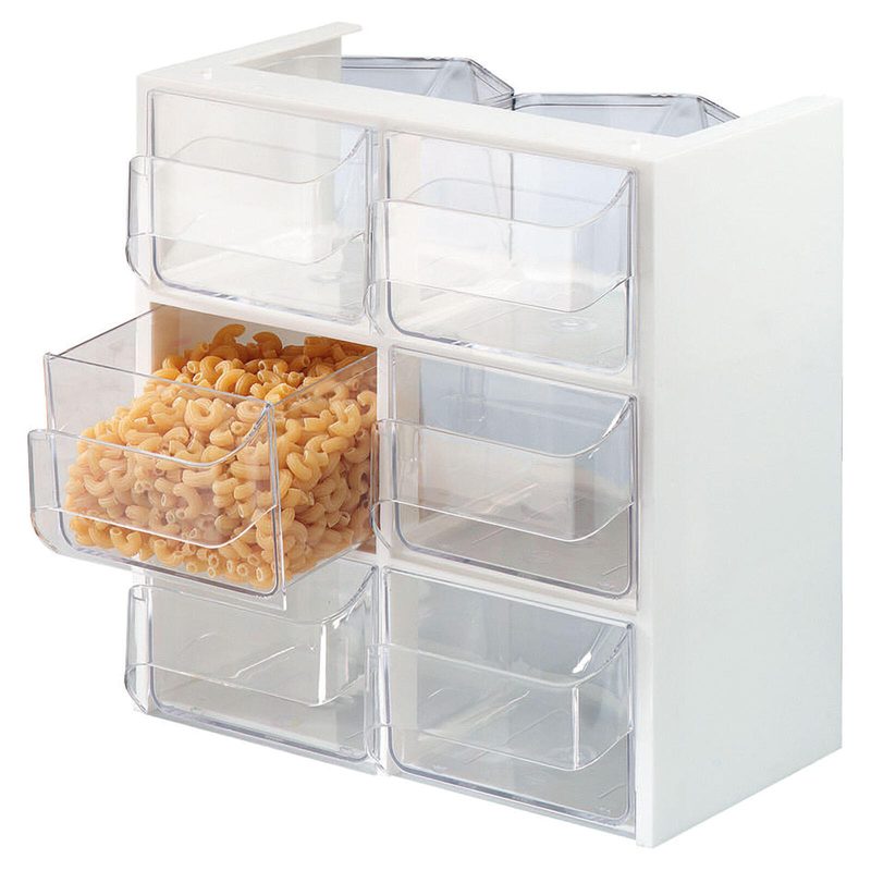 WESTMARK Venezia Bac à épices cuisine 6x 1,0 l blanc