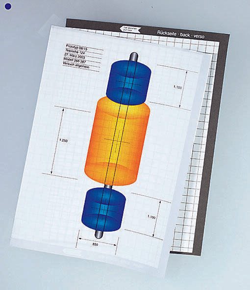 AVERY Zweckform Feuilles laser 3480 transparentes - 100 pièces — lot de 100 pièces