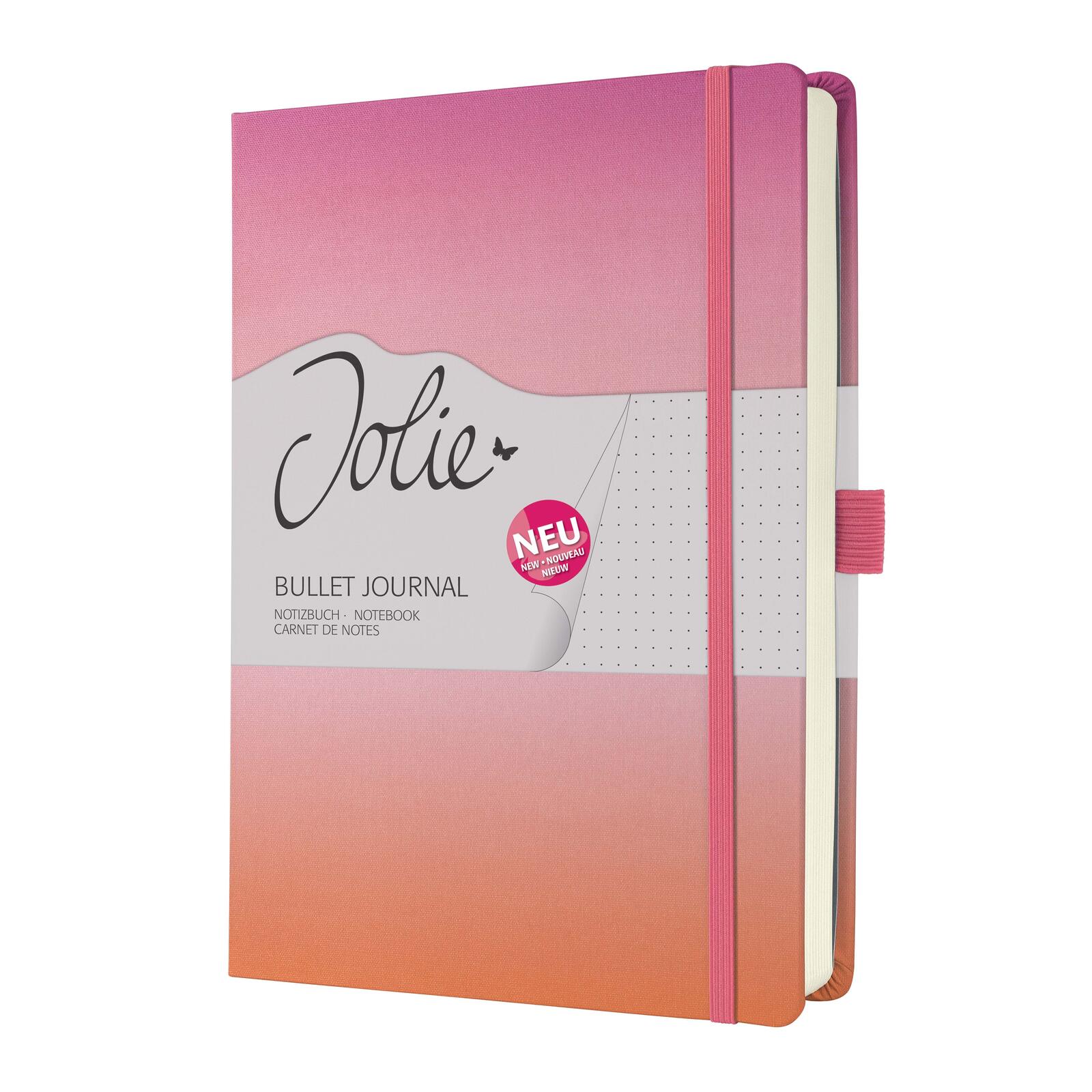 Cahier SIGEL JOLIE Bullet, papier pointé, 200 pages, A5+
