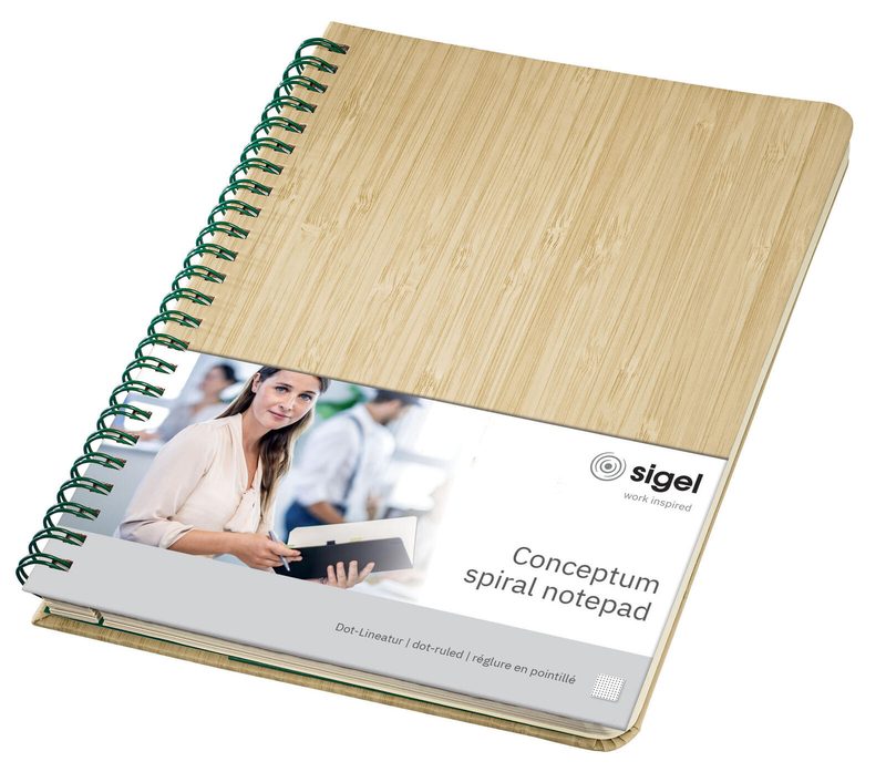 Cahier SIGEL env. DIN A5 quadrillage point, 160 pages
