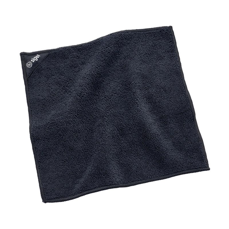 Chiffon microfibre SIGEL pour tableaux en verre noir