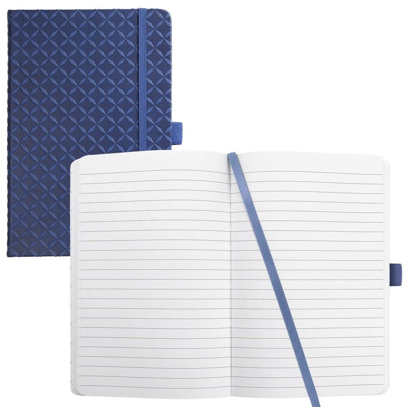 Cahier Jolie® de SIGEL format DIN A5 ligné Indigo, 174 pages