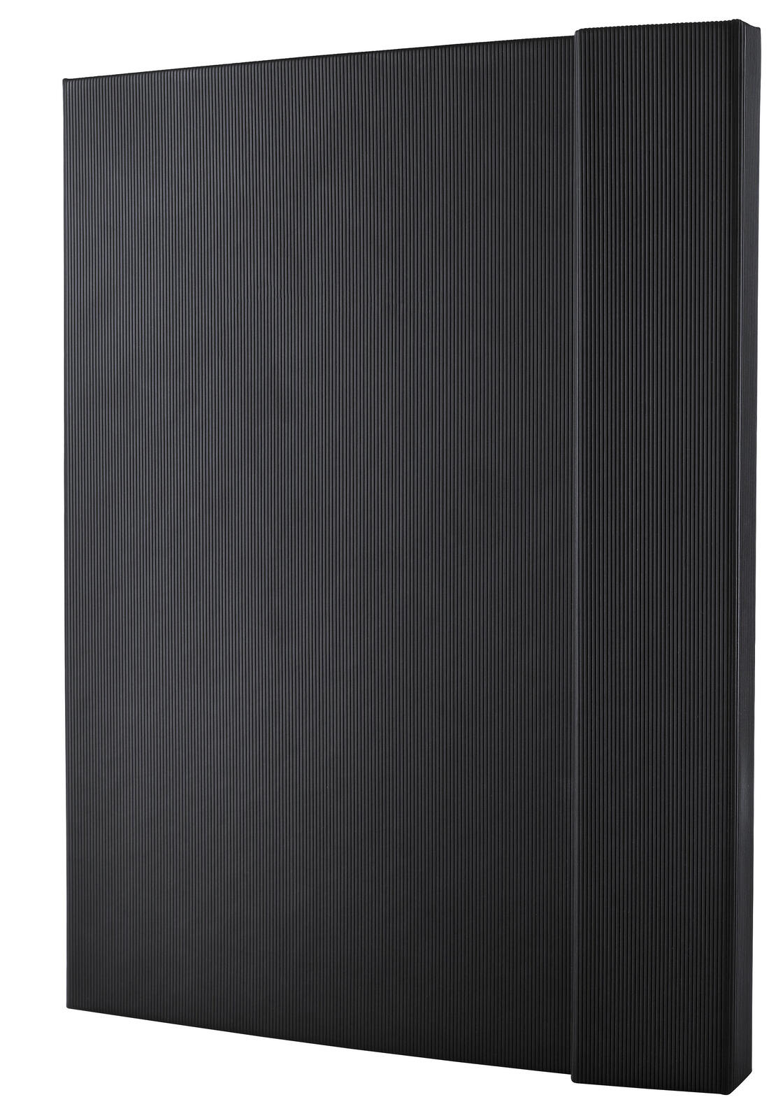 SIGEL Carnet de notes DIN A4+ quadrillé, 194 pages, noir