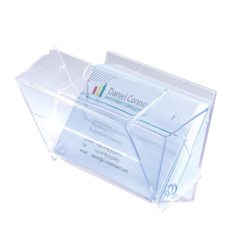 Boîte à cartes de visite SIGEL VA110 Nombre de compartiments : 1 100 cartes transparente 1 pièce