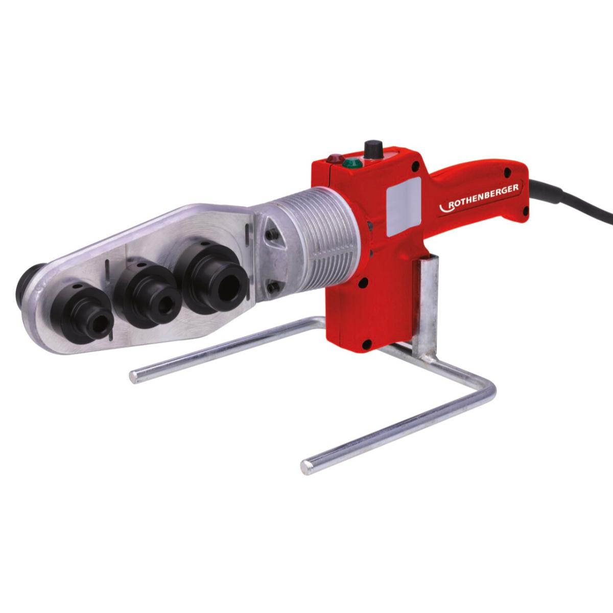 Machine à souder à emboîtement Rothenberger ROWELD P 63 S-6 Jeu d'épées Ø 20 - 63 mm, électrique