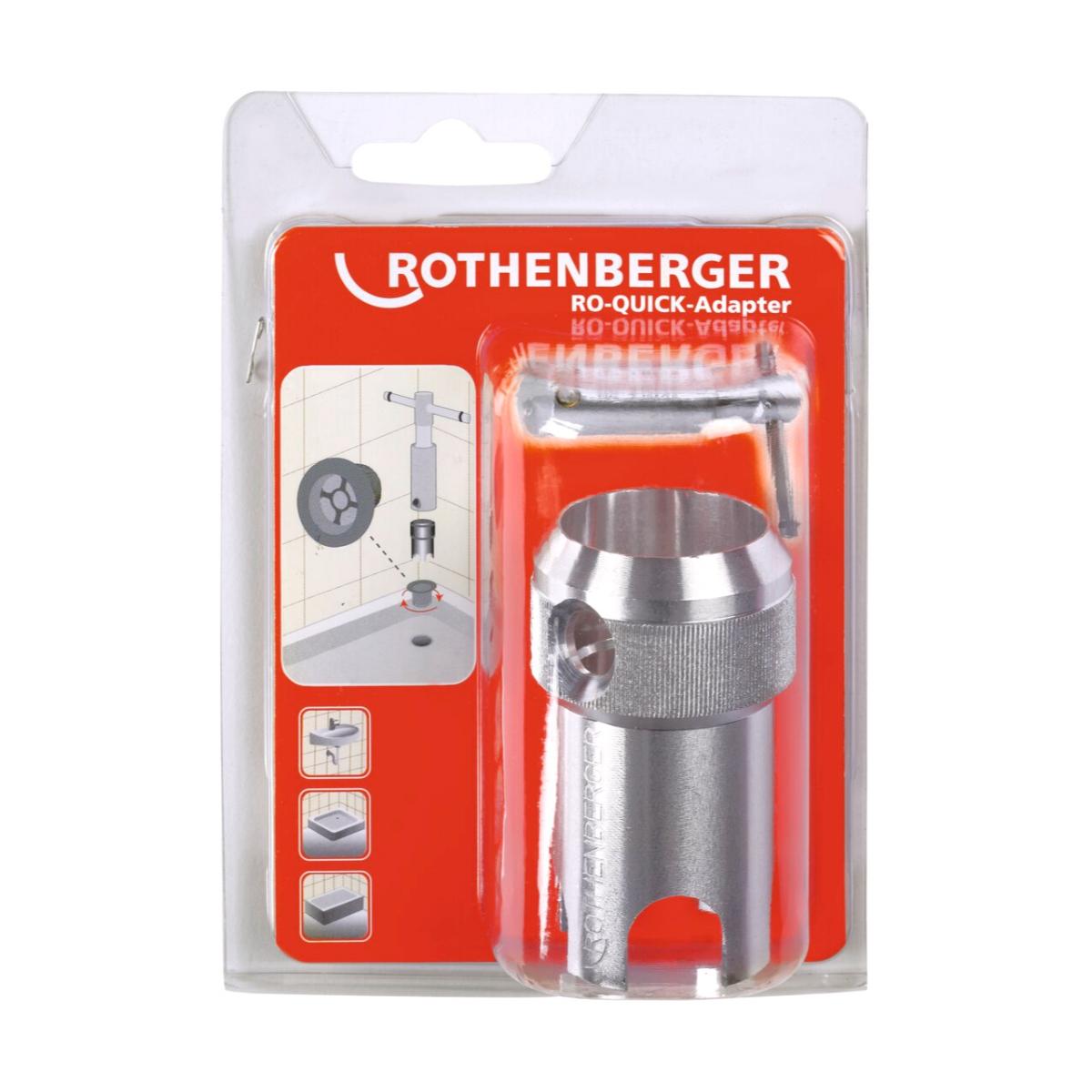 ROTHENBERGER Adaptateur pour baignoire pour RO-QUICK - 70412