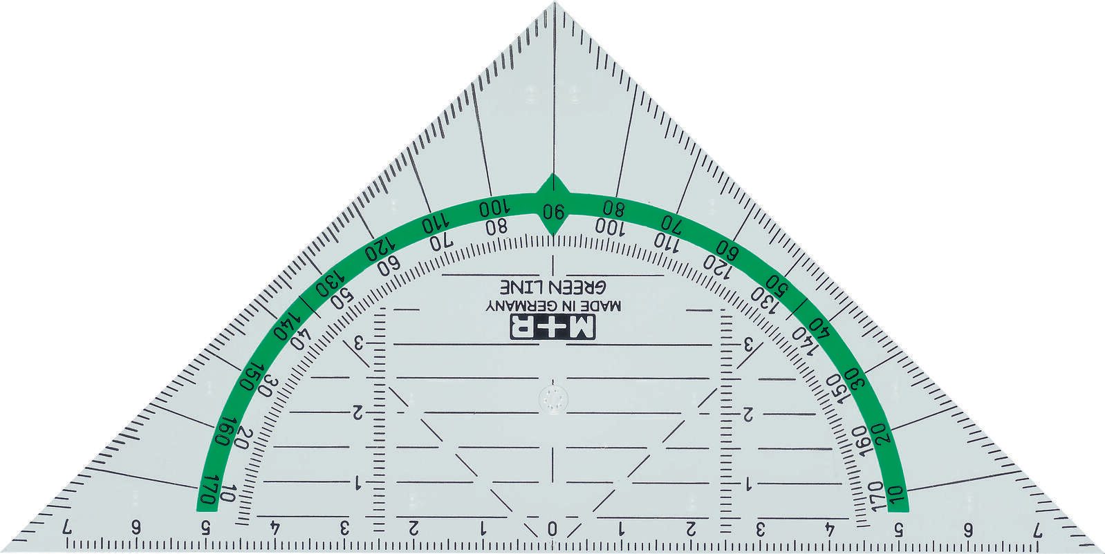 Équerre géométrique M + R 16,0 cm