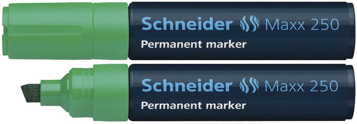 Marqueur permanent Schneider Maxx 250 2.0 - 7.0 mm vert 1 pièce