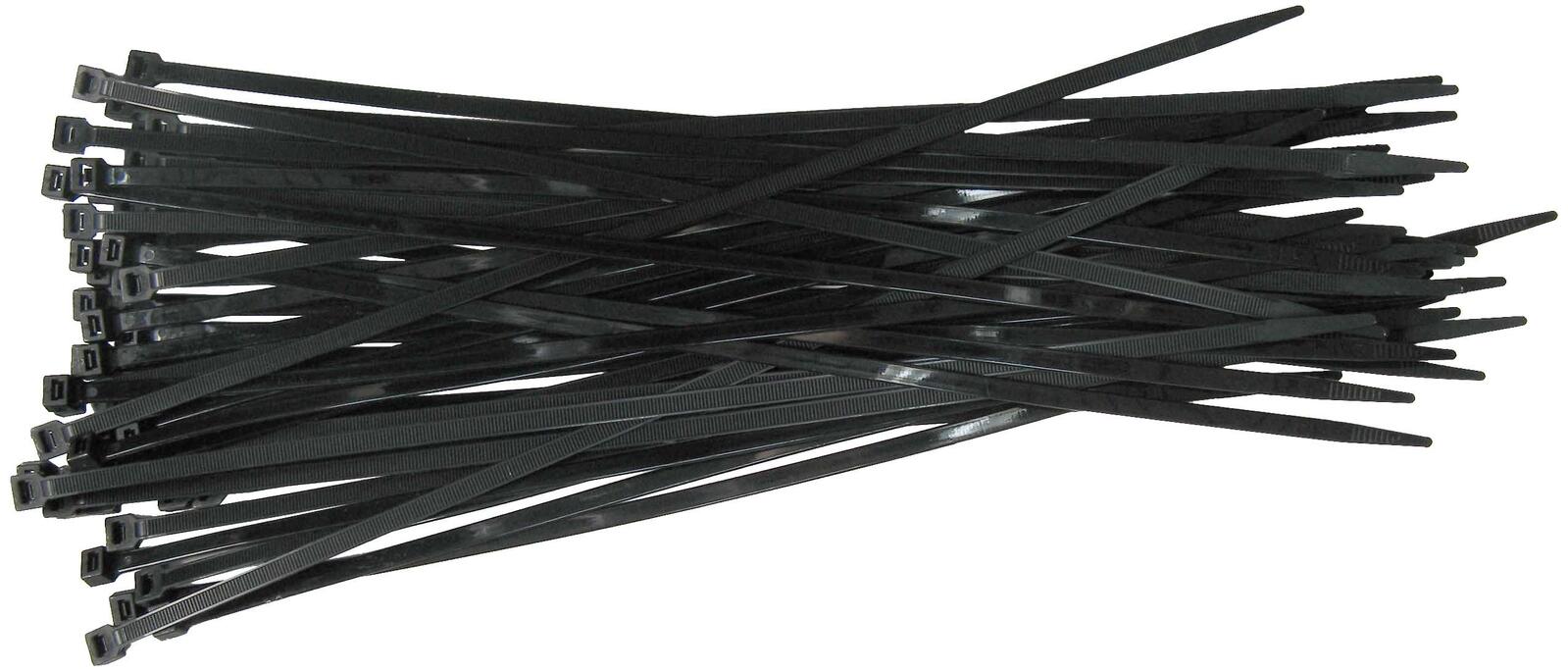 Werkzeyt Attaches-câbles noires 450,0 mm x 7,6 mm (1 pack = 50 pièces) — lot de 50 pièces
