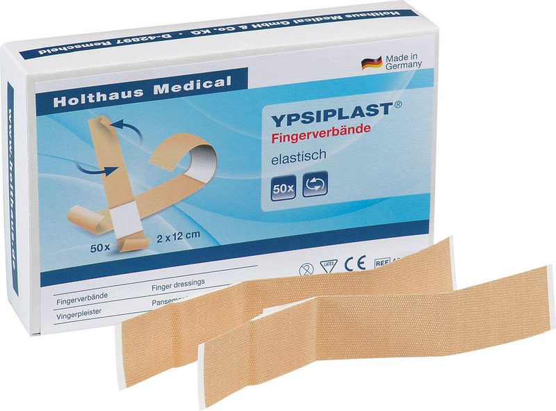 Pansement pour doigts Holthaus Medical YPSIPLAST 2 cm x 12 cm 1 boîte = 100 pièces — lot de 100 pièces