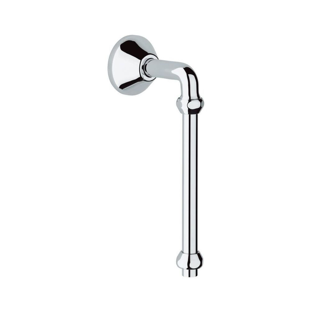 Coude de sortie Grohe avec rosace coulissante, 18 mm x 3/4" x 1/2", chromé, 12407000