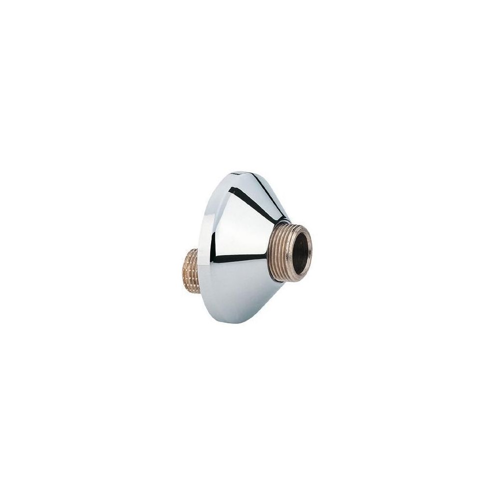 Rosette filetée Grohe S-Anschluss 12001 1/2'' x 3/4'' chromée (2 pièces)