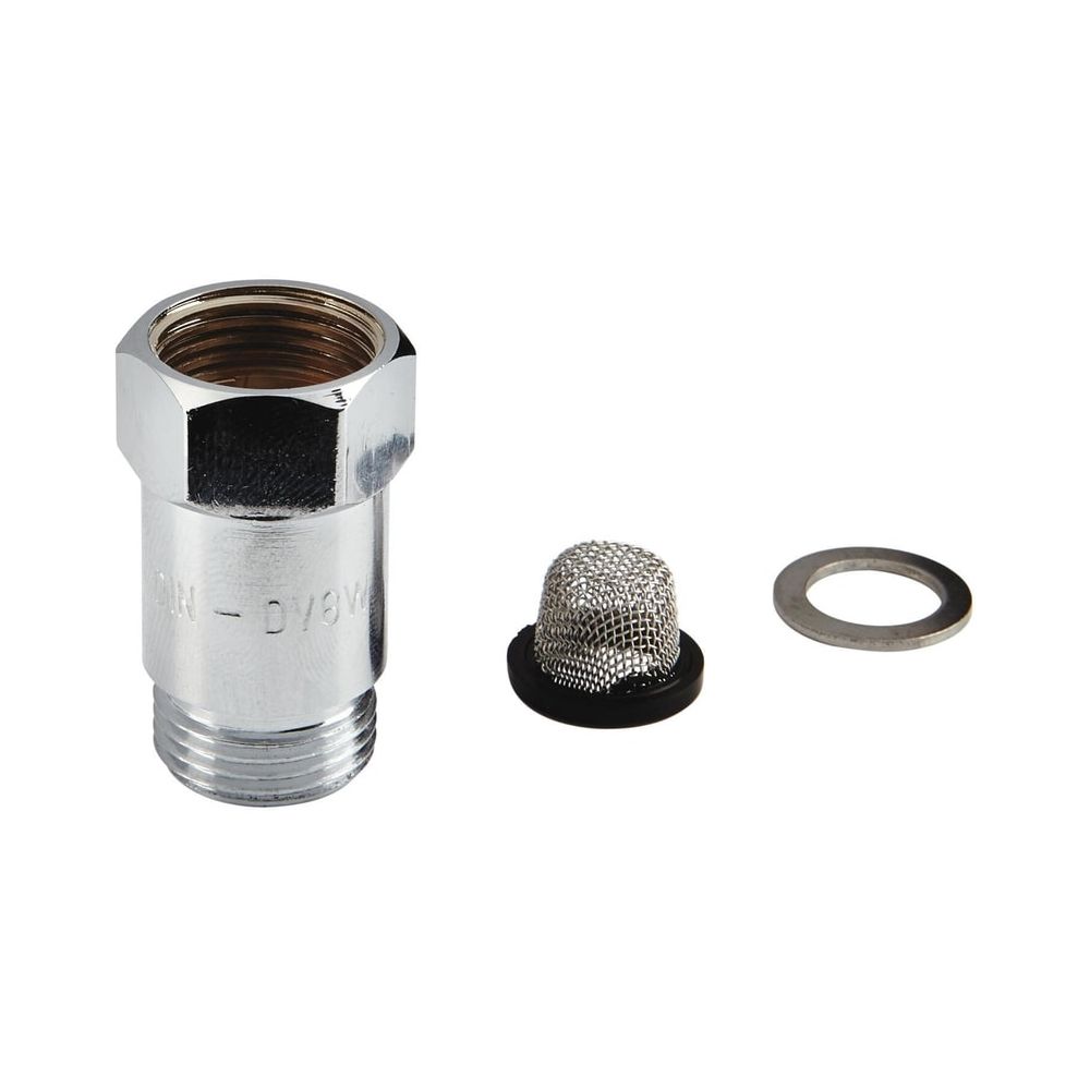 Grohe Clapet anti-retour complet pour montage sur vanne d'angle, avec filtre, chromé, 43431000