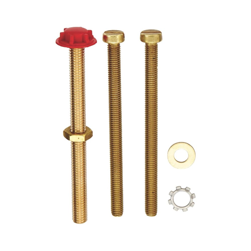 Grohe tige de fixation complète pour plaques de recouvrement de chasse d’urinoir encastrée, 43038000