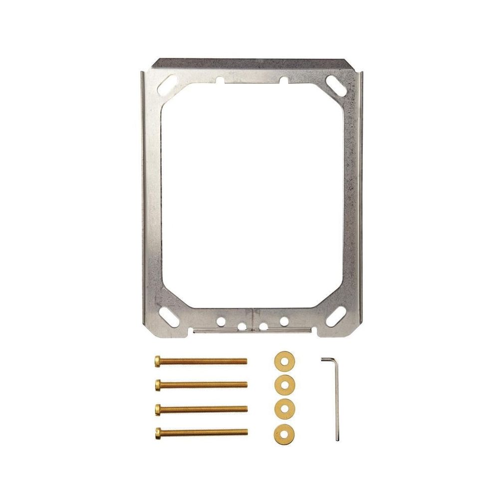 Grohe Cadre de fixation complet pour plaque de recouvrement WC, Laiton, 43215000