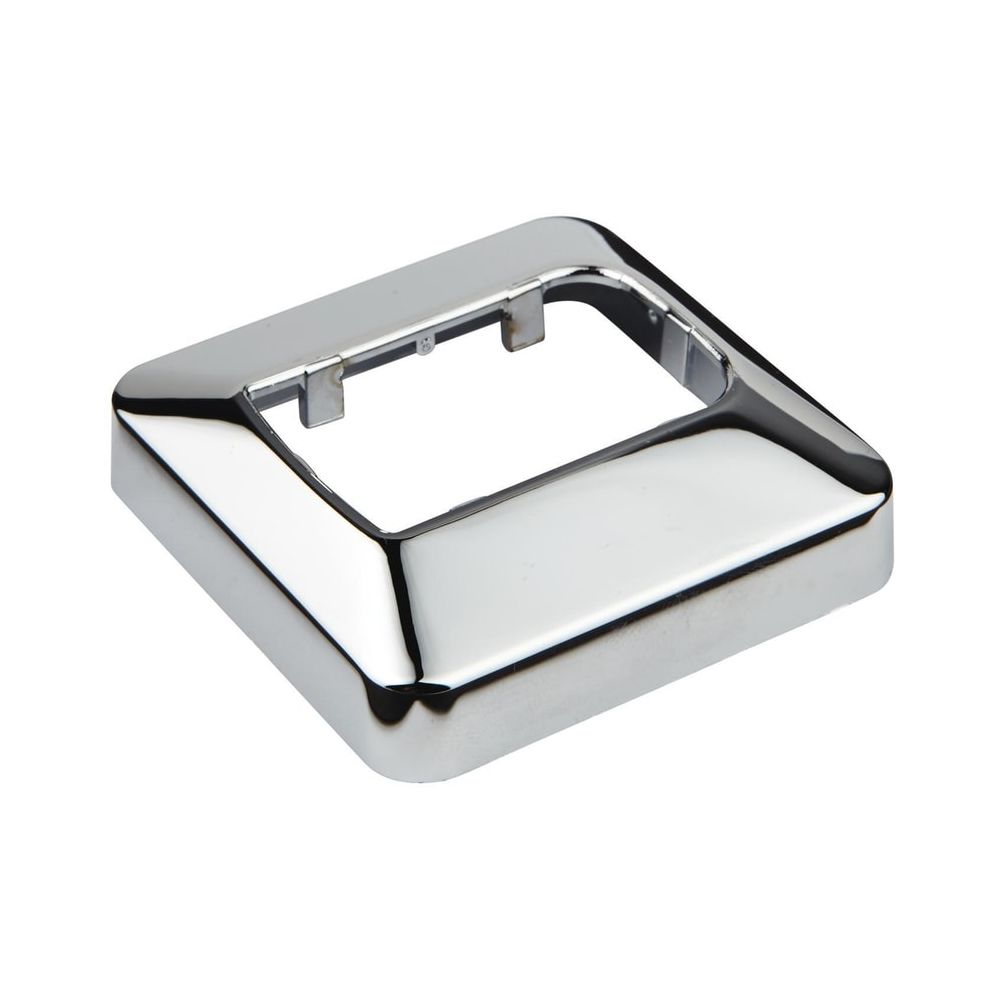 Rosace Grohe pour chasse d'urinoir, chromée, 43226000