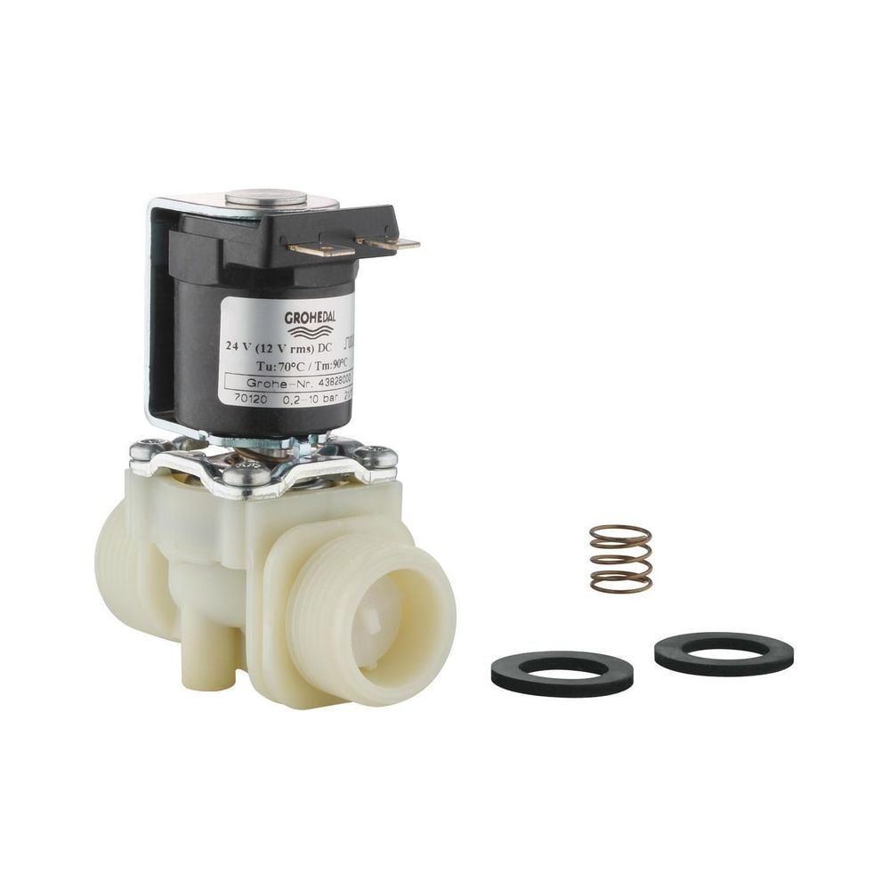 Électrovanne Grohe pour chasse d'eau à pression, 43842000