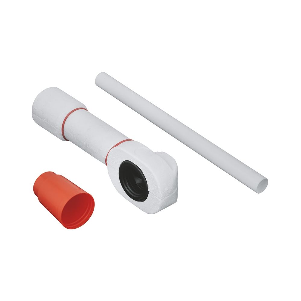 Grohe Tube de chasse pour chasse d'eau à pression, 635 mm, chromé, 43905000