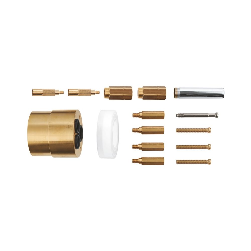 Kit d'extension Grohe, 50 mm, compatible mitigeur universel encastré 1/2", chromé, 46343000