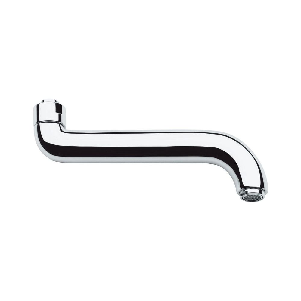 Grohe bec de robinet pour robinetterie thermostatique murale Europlus E pour lavabo, 192 mm, chromé, 42132000