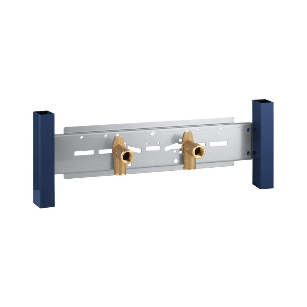 Grohe Rapid SL Support de robinetterie pour robinetterie en saillie, 2 raccords insonorisés DN 15, 37998000