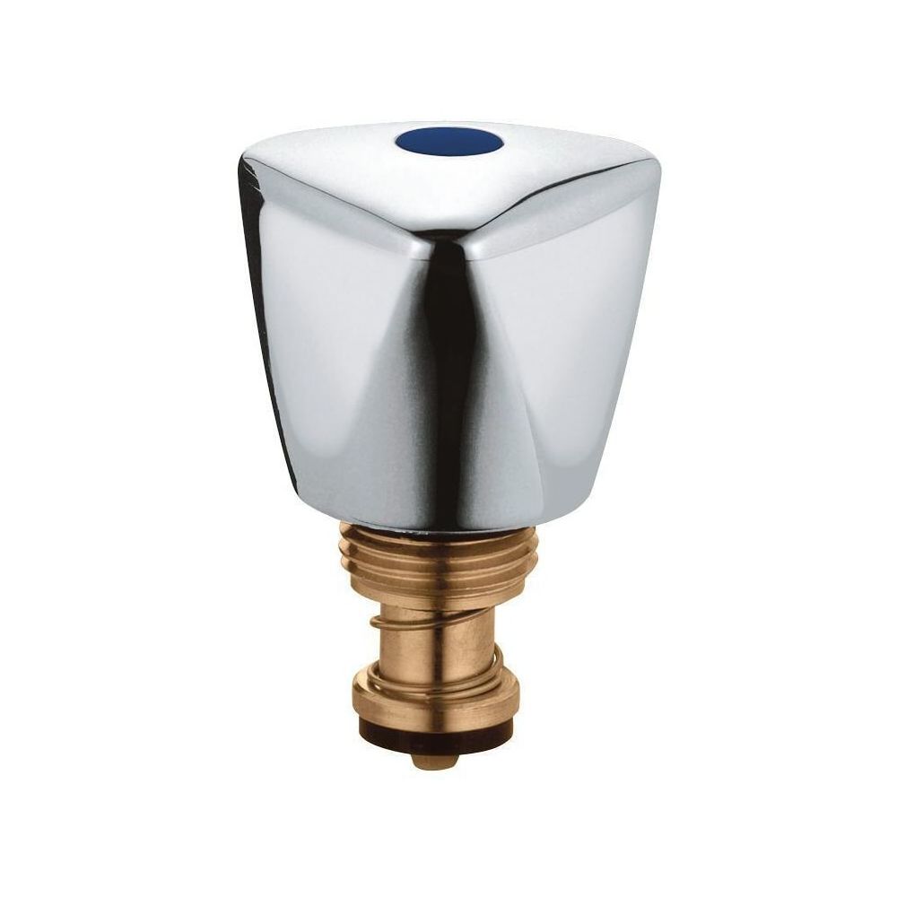 Poignée à couronne ABS Grohe DN 15, avec chambre à graisse et clapet anti-retour, chromé, 41819000