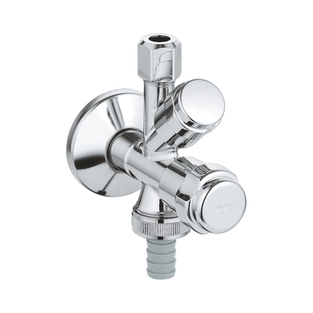 Robinet mitigeur Grohe WAS 41073 Design DN15 avec clapet anti-retour chromé
