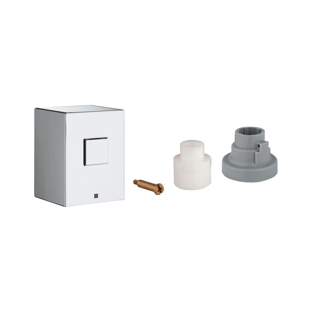 Grohe Poignée d'arrêt, fixation murale, pour mitigeur thermostatique Grohtherm Cube, chromé, 47964000
