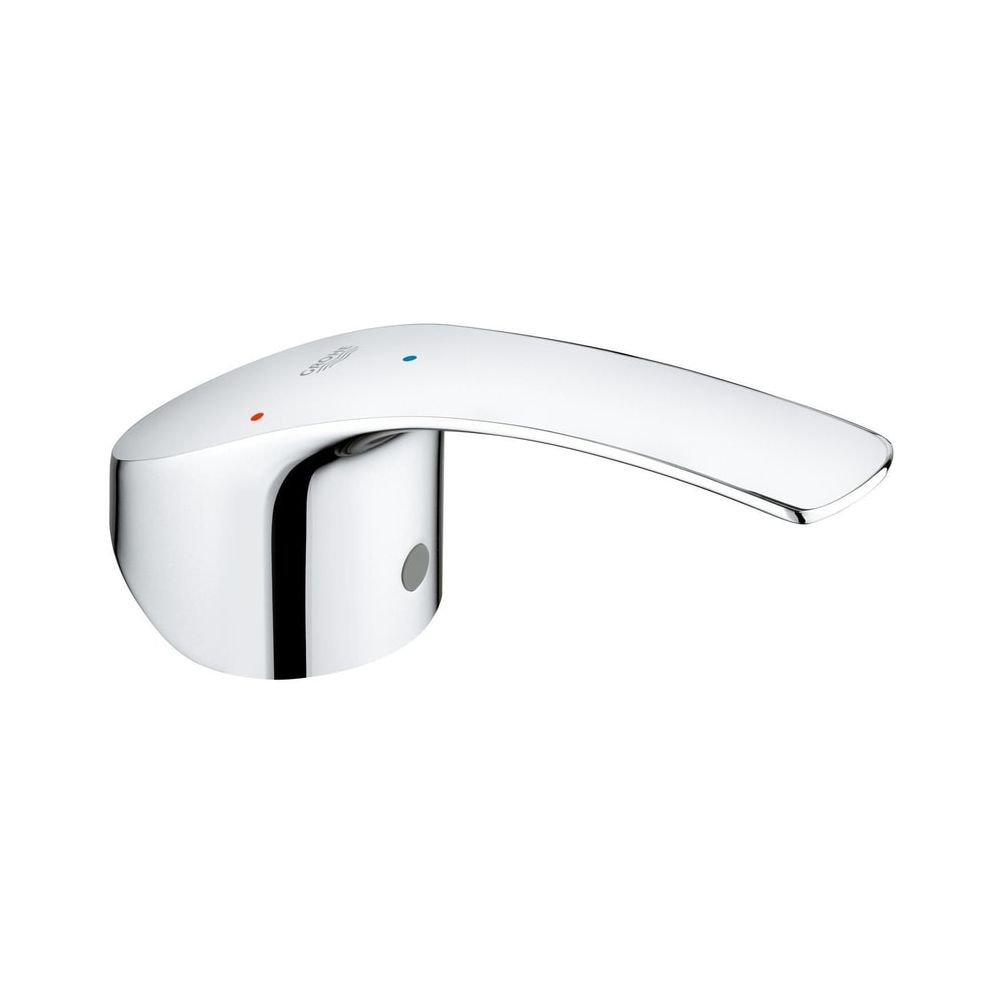 Levier Grohe pour mitigeur monocommande Eurosmart (évier et lavabo), pour cartouche 35 mm, fonction économie d'énergie, métal, chromé