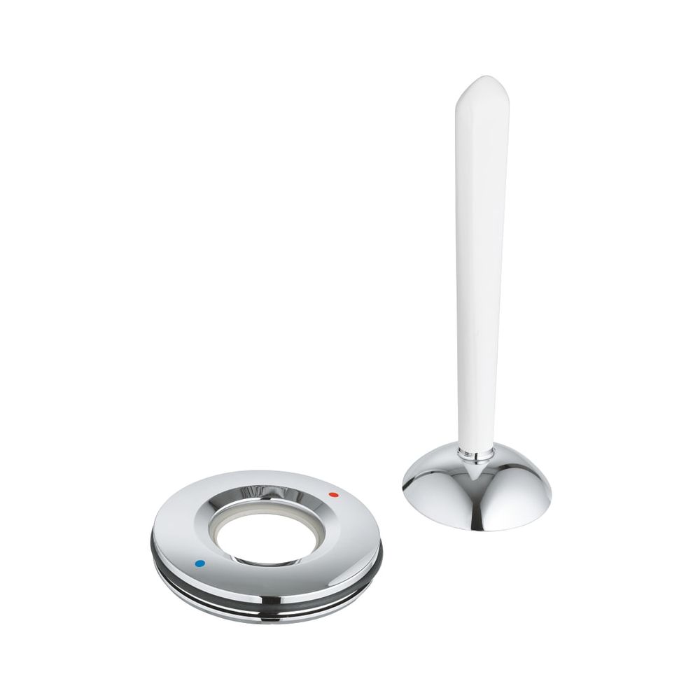 Levier Grohe Eurodisc Joy, métal, Moon White, 46906LS0
