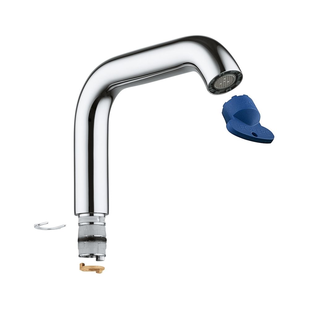 Sortie de tube pour robinet de lavabo Grohe Essence (taille L), chromé, 13374000