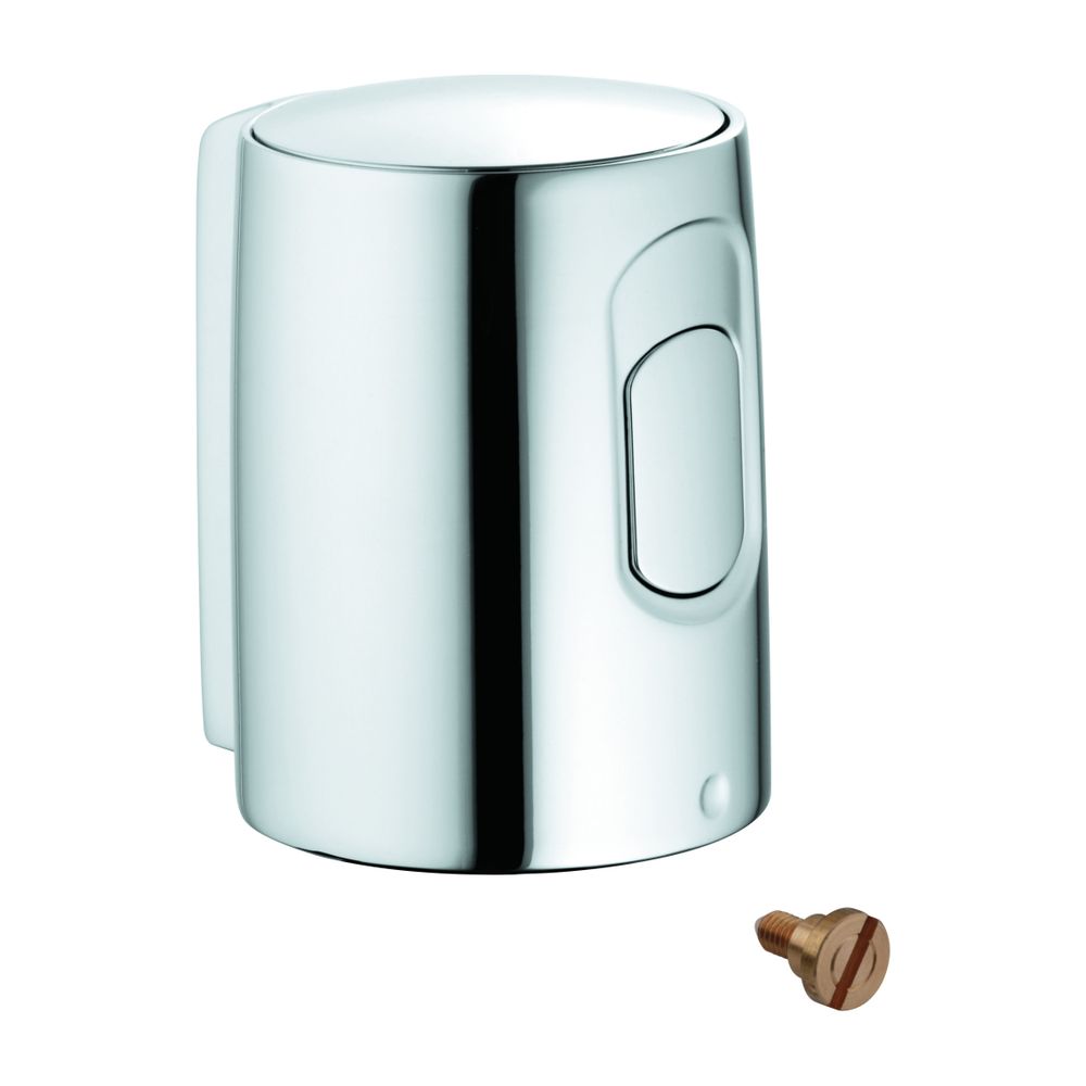 Poignée d'arrêt Grohe avec AquaDimmer Eco pour mitigeur thermostatique de baignoire, chromé, 47991000