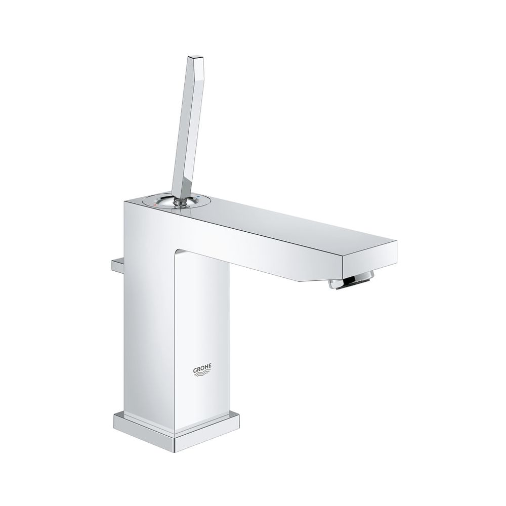 Robinetterie de lavabo Grohe Eurocube Joy, taille M, évacuation à tige 1 1/4'', chromé, 23657000
