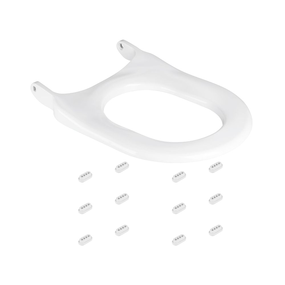 Grohe Assise WC pour WC douche Sensia Arena, couvercle compatible 14 925 SH0, blanc alpin, 14924SH0