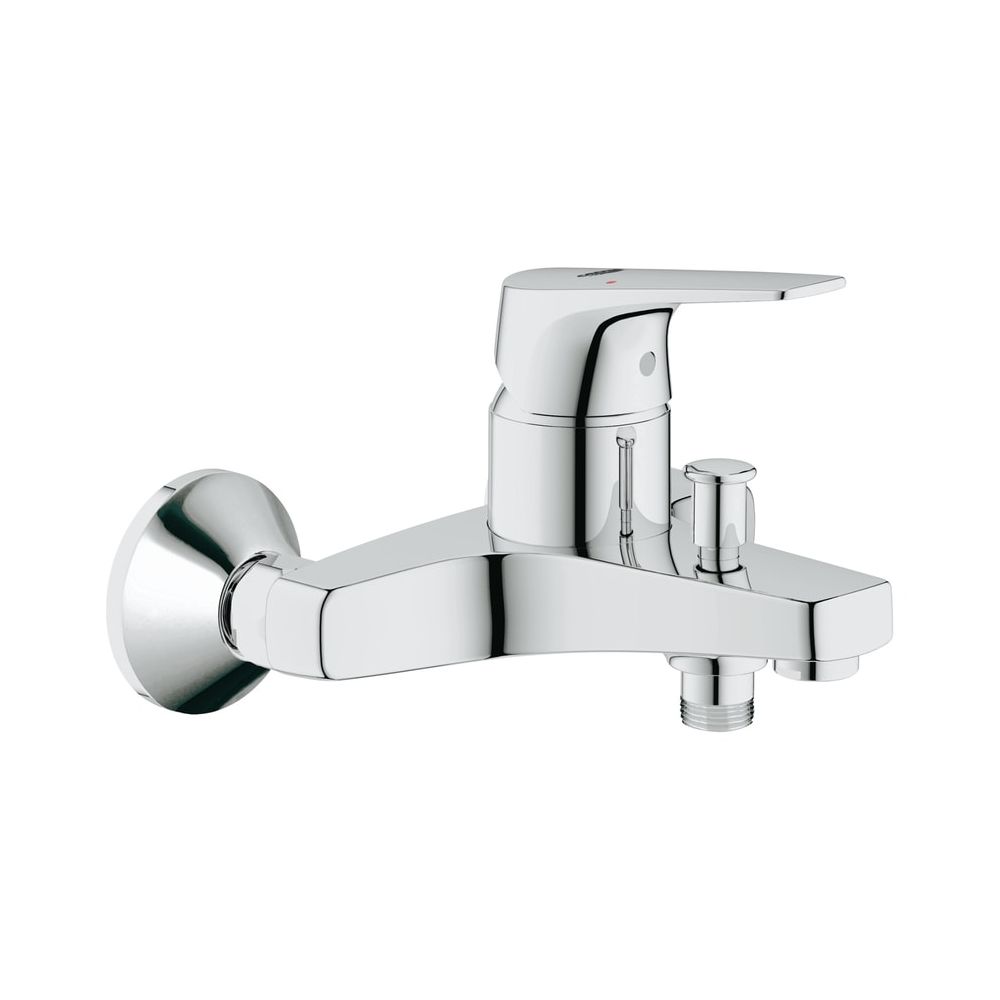 Grohe BauFlow Mitigeur de baignoire mural, chromé, 23756000