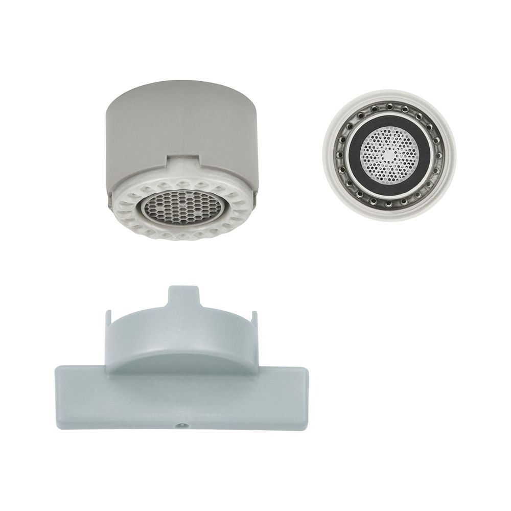 Aérateur Grohe intégré, sans limiteur de débit, pour robinetterie Essence et Concetto à douchette escamotable SpeedClean