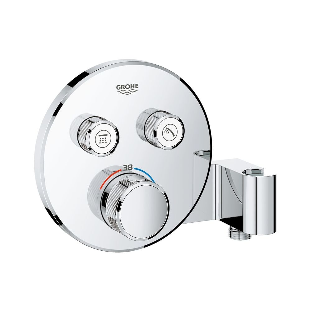 Grohe Grohtherm SmartControl FMS thermostat mit 2 vannes d'arrêt, douchette, chromé, 29120000