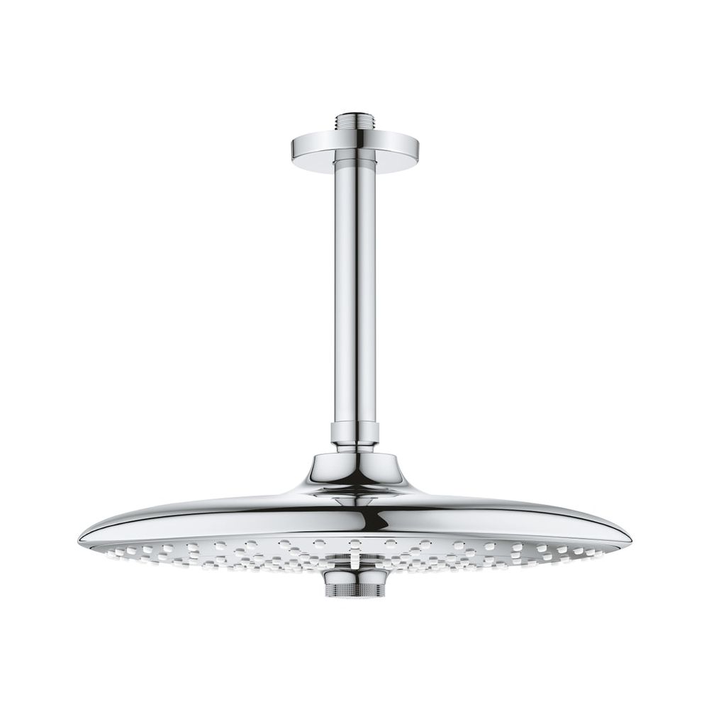 Grohe Euphoria 260 SmartControl Set de pommeau de douche plafond, sortie plafond 142 mm, débit max. à 3 bars 7,5 l/min, chromé, 26461000