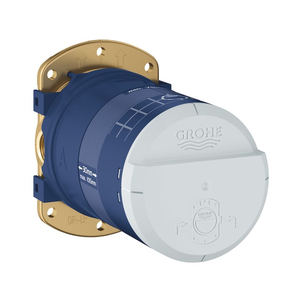 Corps encastré universel Grohe Rainshower pour tête de douche de tête, DN 15, pour kit de douchette 26 475 / 26 477 / 26 479 / 26 480, 26483000