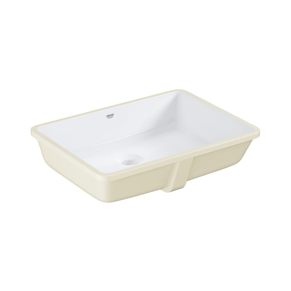 Grohe Lavabo sous meuble Cube en céramique, 492x370 mm, surface PureGuard hygiénique, céramique sanitaire, blanc alpin, 3948000H