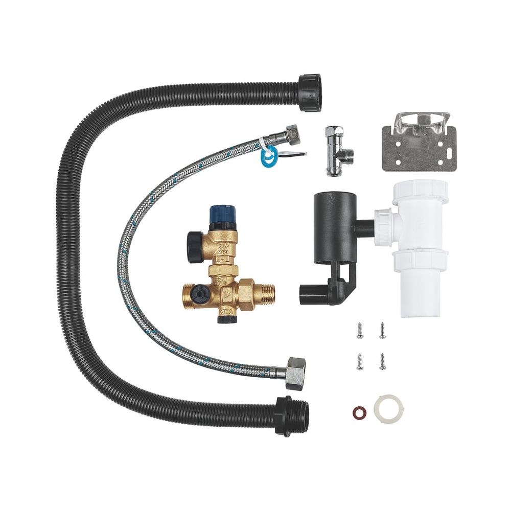 GROHE Groupe de sécurité pour Red, à utiliser avec les chaudières GROHE Red, pression de service max. 10 bar, 48371000