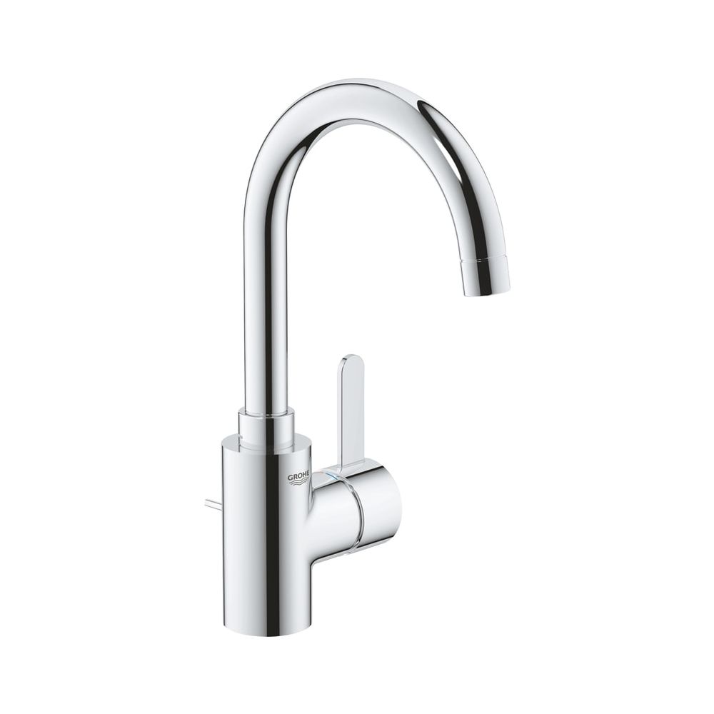 Robinetterie de lavabo Grohe Eurosmart Cosmopolitan, taille L, monocommande, garniture à tige de vidange 1 1/4", chromé, 32830001