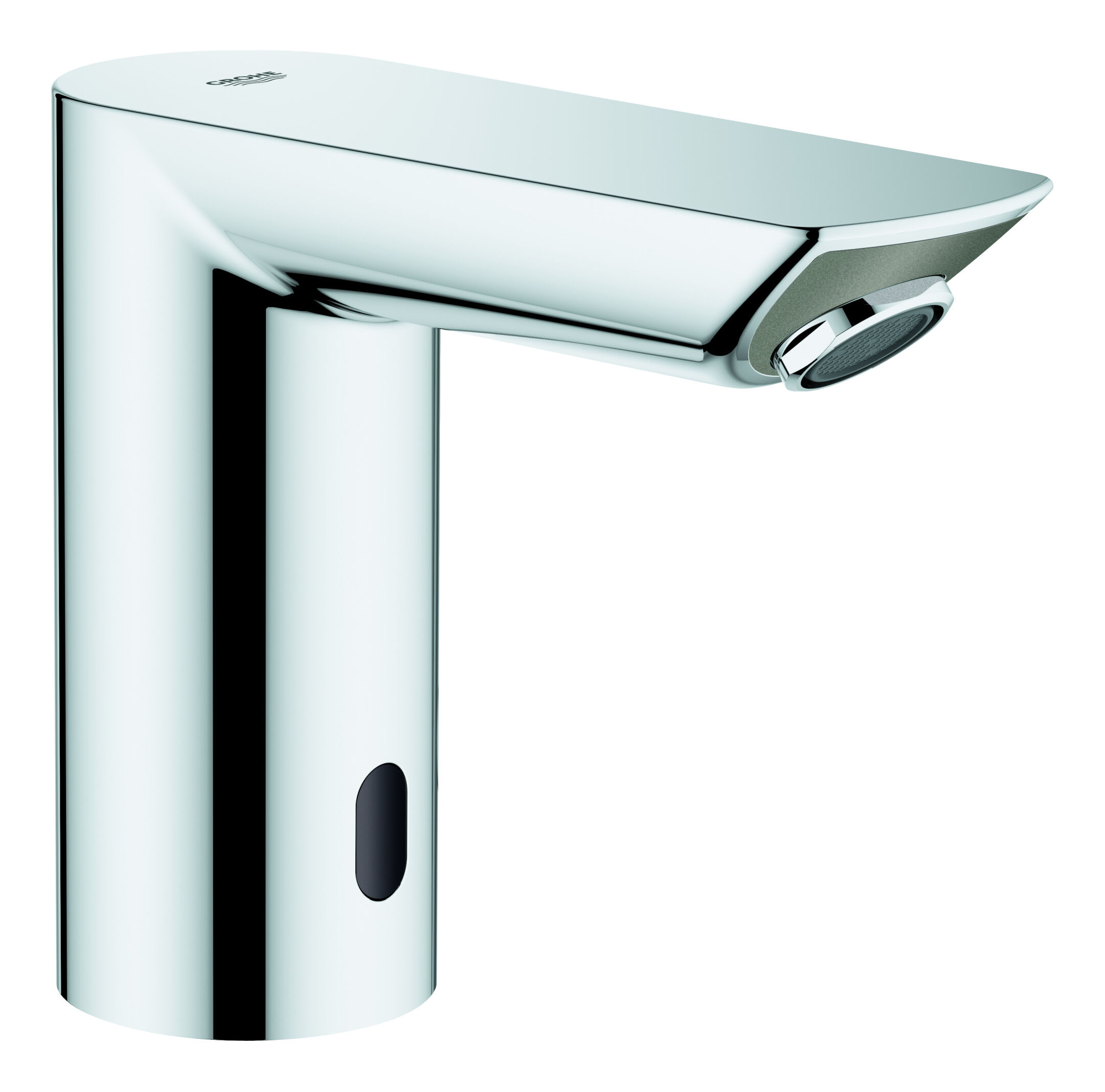 Grohe Bau Cosmopolitan E Infrarot-Elektronik pour lavabo, sans mélange, batterie lithium 6V, chromé, 36452000