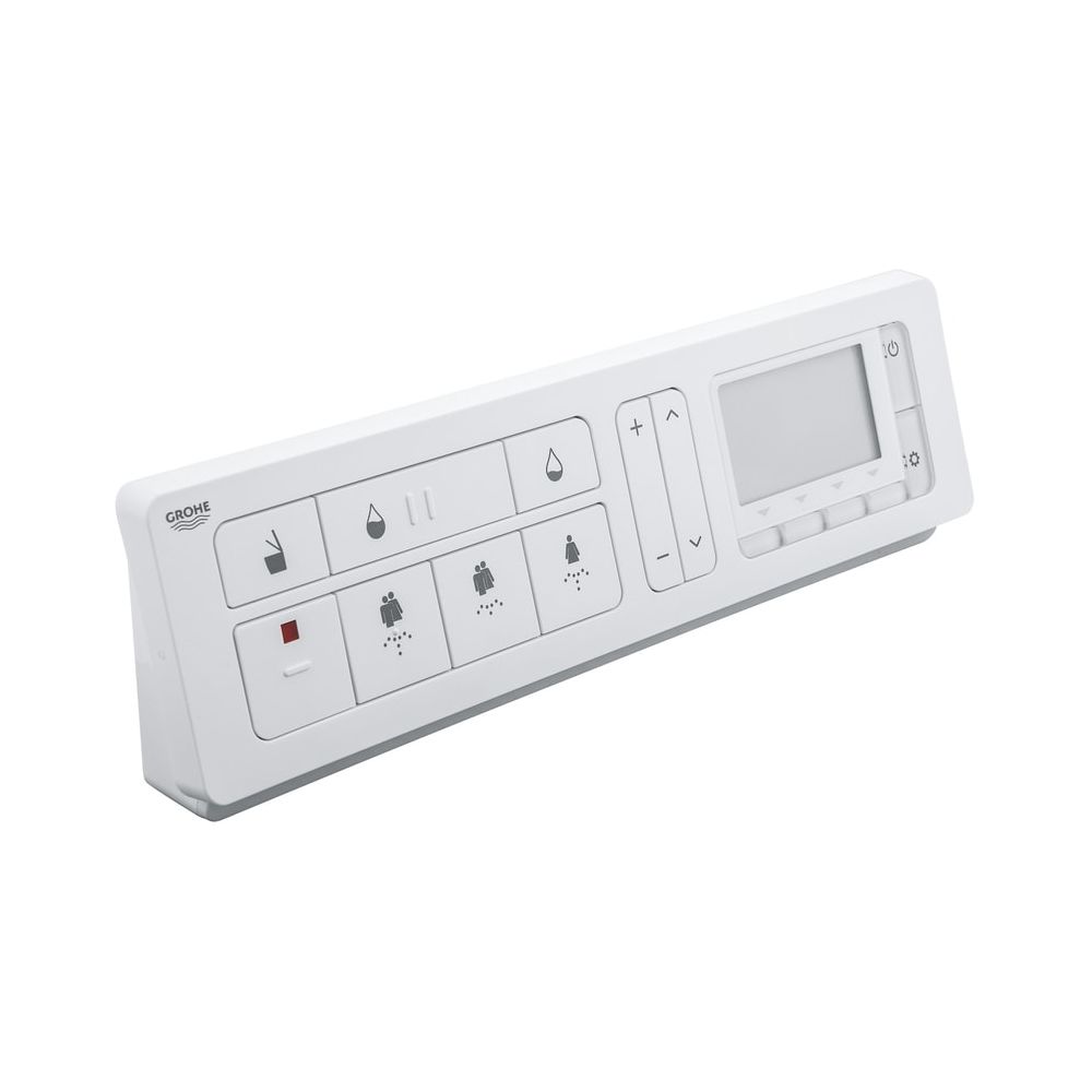 Télécommande Grohe avec piles pour WC douche Sensia Arena 39354SH0 et 39354SH1, avec support mural, 14926001