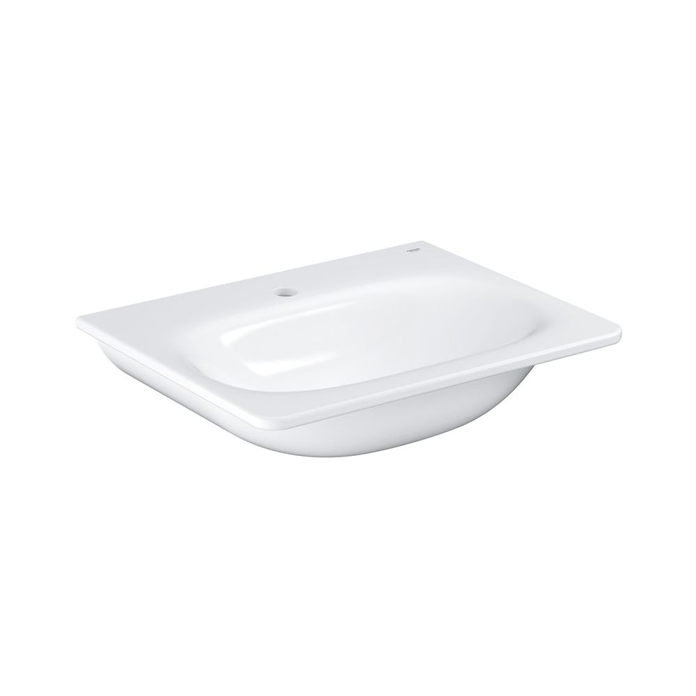 Grohe Essence Lavabo en céramique mural, 600x485mm, avec HyperClean et AquaCeramic, blanc alpin, 3956500H